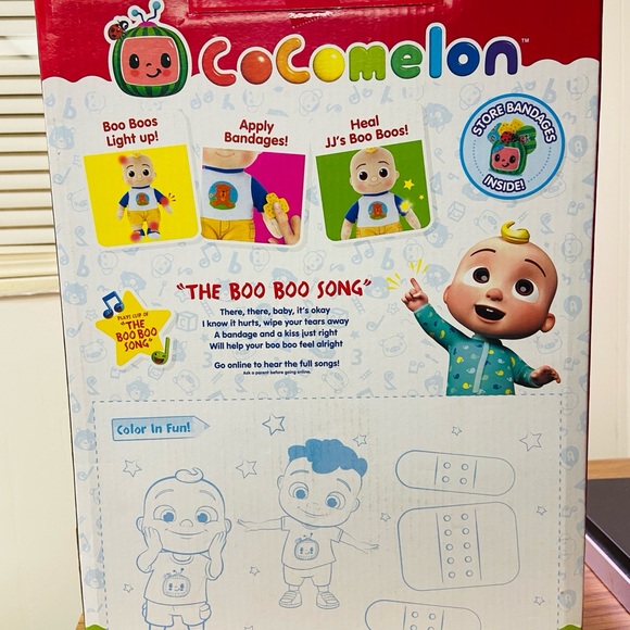 NIB Talking and Singing COCOMELON Plush doll • LIGHT & SOUNDS and SING ALONG: - Picture 9 of 12